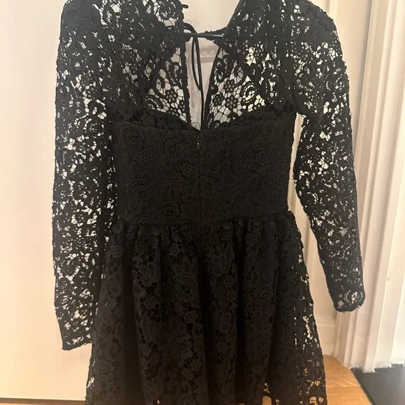 Self-portrait Black Lace Dress